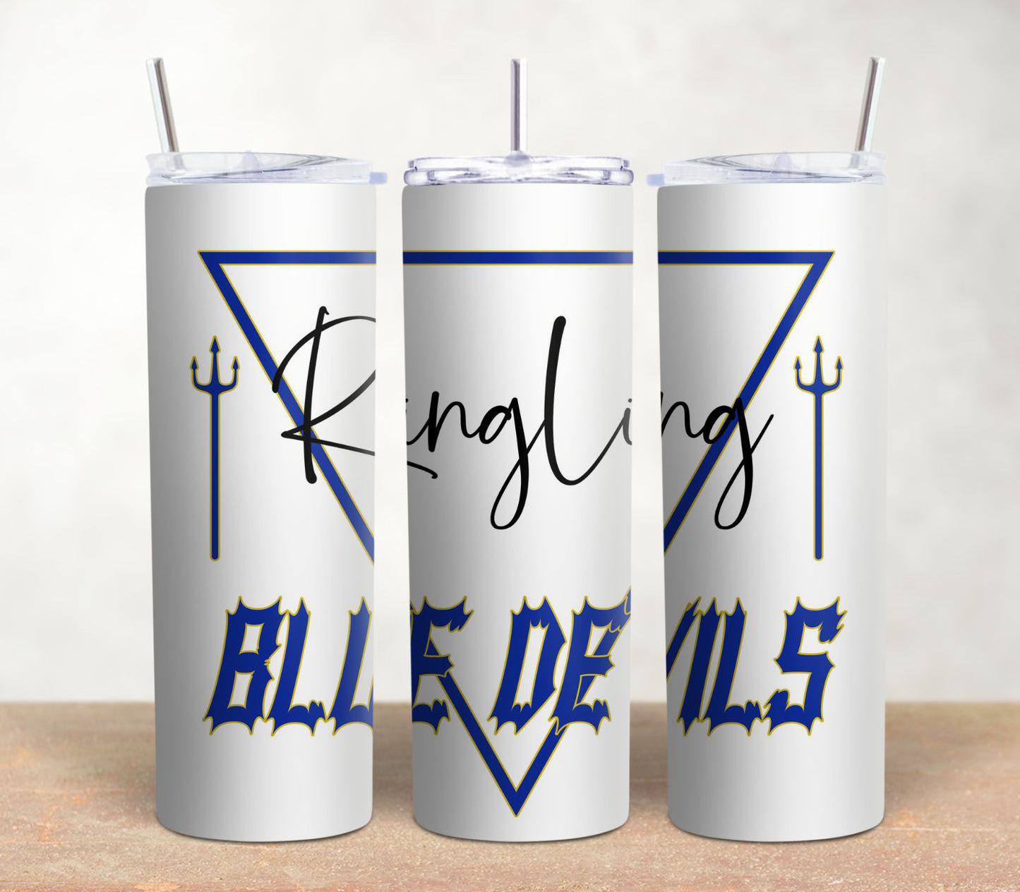 Ringling Triangle Tumbler