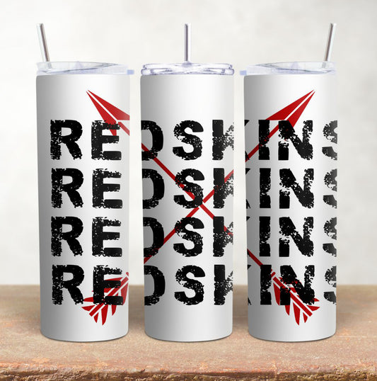 Kingston Red Crossed Arrow Tumbler