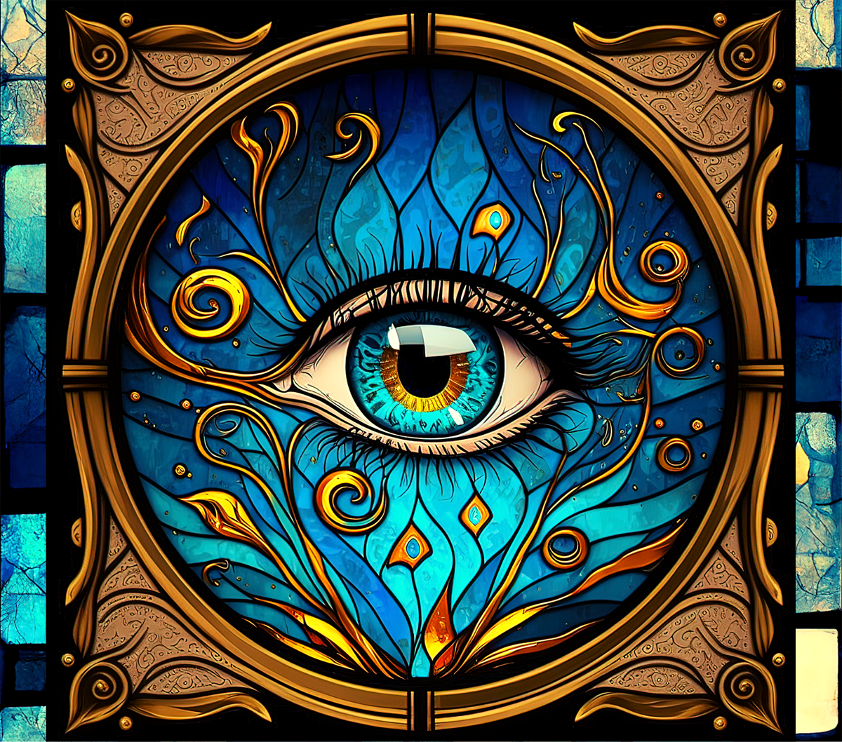 Stained Glass Eye