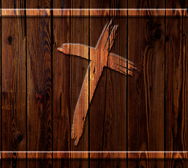 Cross on Wood