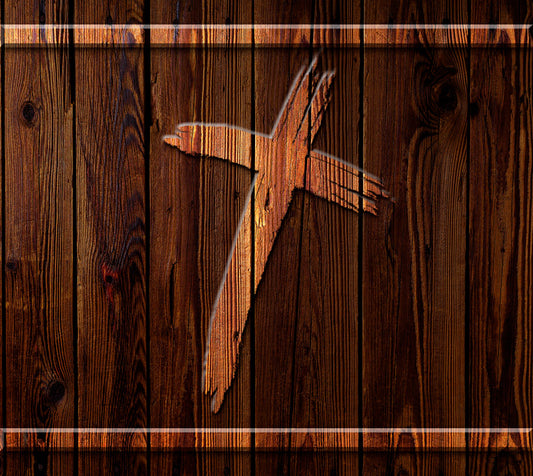 Cross on Wood